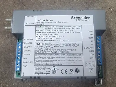 Buy Schneider Electric, TAC I/A Series, MicroNet VAV Controller, MNL-V3R • 60$