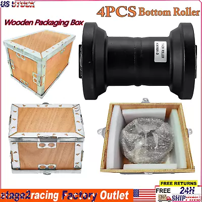 Buy 4pcs Bottom Roller For Kubota KX161-3 KX161-3S KX161-3ST Excavator Heavy Duty • 479$