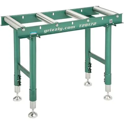 Buy Grizzly T28172 14  X 39  Heavy-Duty Roller Table • 425.95$