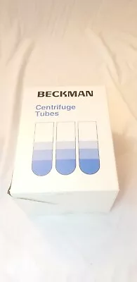 Buy Beckman Coulter 344367 Polycarbonate Centrifuge Tubes 1x3 1/4 In (37 Tubes) Sr • 49.99$