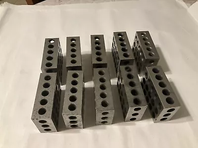 Buy 1-2-3 BLOCKS LOT OF 10 Great For A Variety Uses, Mill,  Grinders, Cnc  • 50$