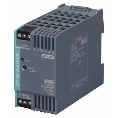 Buy Siemens 6Ep1332-5Ba00 Dc Power Supply,24Vdc,2.5A,50/60Hz • 113.99$