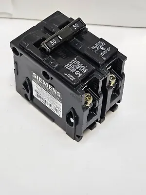Buy NEW Siemens ITE Gould Q250 50 Amp 2 Pole 120/240V Circuit Breaker • 18$