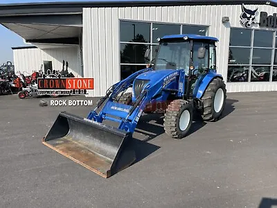 Buy 2016 New Holland Boomer 47 Tractor W/ Loader 153 Hrs, Cab,  Local Trade • 29,900$