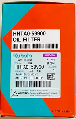 Buy Kubota Hydraulic Filter HHTA0-59900 • 44.95$