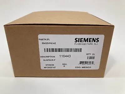 Buy SIEMENS SLSPSCR-F , Speaker / Strobe, RED, NEW • 82.97$