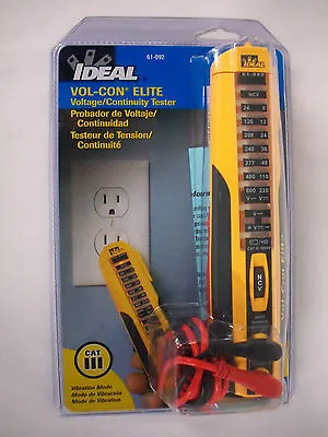 Buy IDEAL VOL-CON ELITE Voltage/Continuity Tester 61-092 NEW • 129.35$