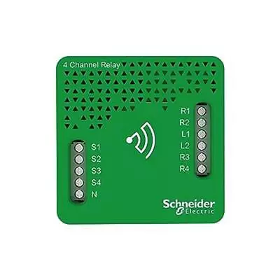 Buy Schneider Electric 4-Channel Wiser Homes Automation Relay + Free Shipping • 243.99$