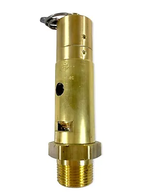 Buy 3/4  NPT Hard Seat Safety Pressure Relief Valve, 200 PSI, Made In The USA • 65.45$