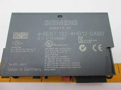 Buy Siemens 6ES7 132-4HB12-0AB0 Relay Output Module T • 14.99$