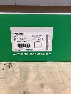 Buy New Open Box Schneider Electric HMIST6600 Harmony ST6 12-in Operator Terminal • 700$
