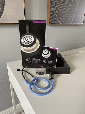Buy 3M Littmann Classic III Stethoscope, Light Blue, 5959, New Open Box • 77$