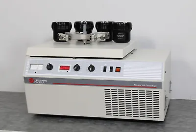 Buy Beckman Coulter Allegra 6R Refrigerated Benchtop Centrifuge And GH-3.8 Rotor • 3,733.75$
