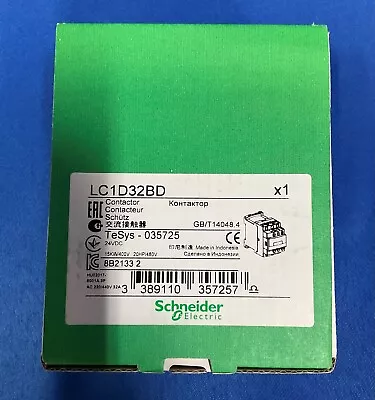 Buy Schneider Electric LC1D32BD 32A Contactor • 75$