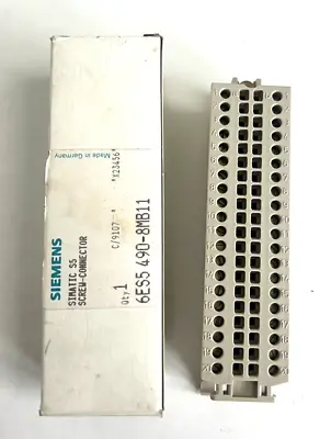 Buy Siemens 6ES5490-8MB11 Simatic S5/Screw Connector * New * In Original Packaging • 8.66$