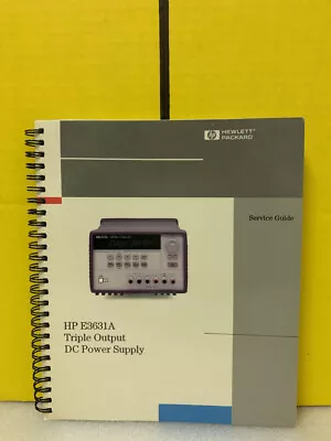 Buy HP E3631A Triple Output DC Power Supply Service Guide/Manual • 39.97$