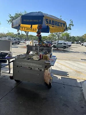 Buy Hot Dog Cart Trailer Concession Food Vending Stand, With Grill And Permit • 6,500$