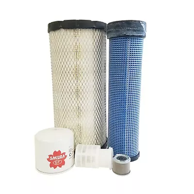 Buy CFKIT Service Filter Kit Compatible With Kubota M5-091 & M5-111 Tractors • 120$