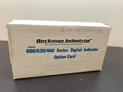 Buy Beckman Industrial 600 Option Plug In Card ALM 600-03 • 49.99$