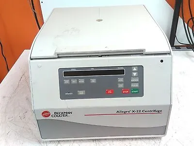 Buy Defective Beckman Coulter Allegra X-22 Centrifuge No Rotor No Buckets AS-IS • 360$
