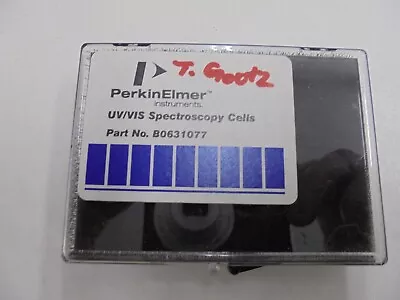 Buy Perkin Elmer B0631077 10mm UV VIS Spectroscopy Cells With Round Cap • 299.99$
