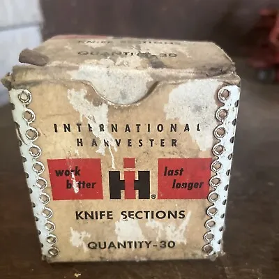 Buy 5 International Harvester Sickle Knife Sections W/ Box • 20$