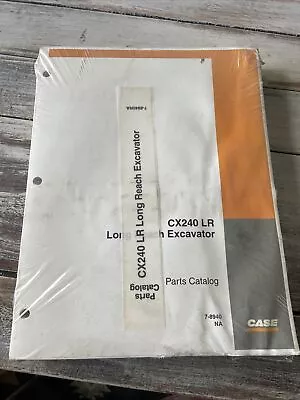 Buy CASE Cx240 LR LONG REACH Excavator Crawler Trackhoe Parts Manual Book Shop Guide • 28.49$