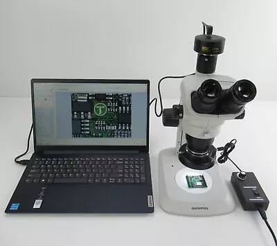 Buy Olympus Sz61 Tr Stereo Microscope W/ Pc, 3.2 Mp Digital Camera & Led Light Ring • 2,374.95$