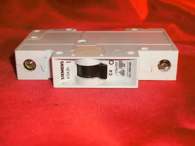 Buy Siemens 5sx2-104-7 C4 Miniature Circuit Breaker 230/400 5sx21047 • 14$