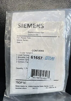 Buy Siemens 75FP14 Contact Kit,Nema Size 1 ,1 Pole • 20$