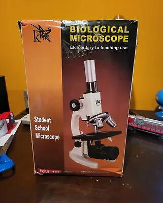 Buy Student Biological Microscope RM-1B/k12 Huge Kit Includes Everything Untested • 35$