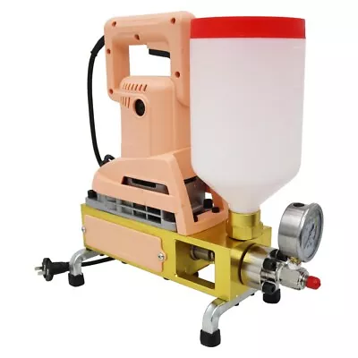 Buy High Pressure Grouting Machine Injection Pump Concrete Building Leak Repair Pump • 364.72$