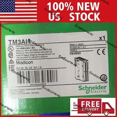 Buy Schneider Electric TM3AI4 Modicon TM3-4 Analog Input Module 1PC Brand New • 190.99$