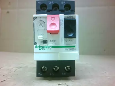 Buy Schneider Electric GV2ME08 Manual Pushbutton Motor Starter 2.5-4A - New In Box • 56.52$