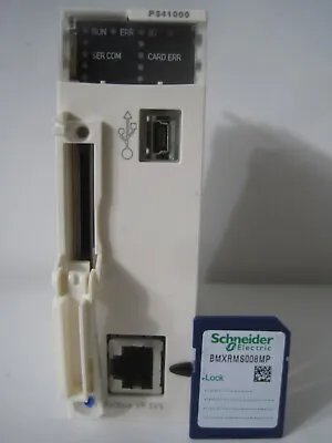 Buy SCHNEIDER Electric SPS M340 CPU BMXP341000 With SD Card 8MB BMXRMS008MP • 649.05$
