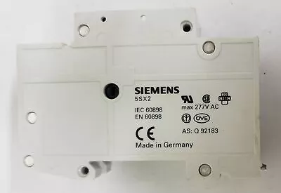 Buy Siemens Circuit Breaker 5sx2 C1 W/aux Contact 5sx9100 • 8$