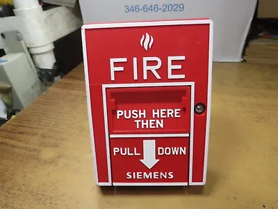 Buy Siemens HMS-D Dual Action Manual Fire Alarm Pull Station • 139.99$