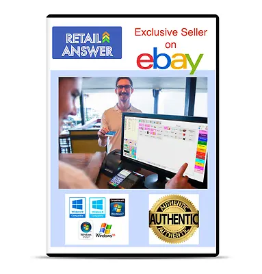 Buy Retail Answer POS Software Cash Register Billing Point Of Sale With Inventory • 84.99$