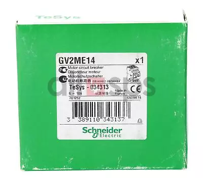 Buy Schneider Electric Motor Circuit Breaker, Gv2me14 (ns) • 118.48$
