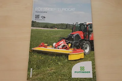 Buy 158187) Pöttinger Drum Mower Eurocat Brochure 12/2012 • 4.51$