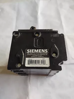 Buy Siemens # Q340 / 3 Pole 40 Amp, Circuit Breaker • 35$