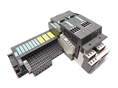 Buy Siemens PLC Modules With Motor Starters, Complete Set Of Modules And Terminals • 1,092.50$