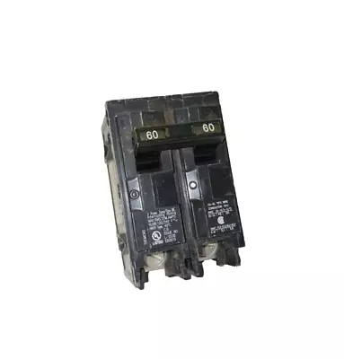 Buy Siemens 60 Amp Bolt On Circuit Breaker 2 Pole 120/240 Vac 10 Ka  B260 • 22.49$