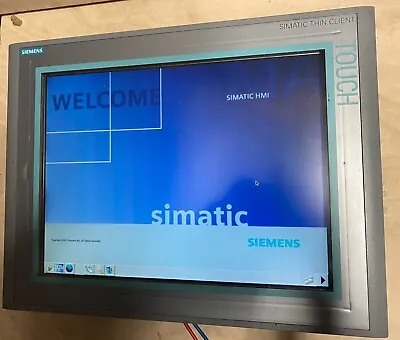 Buy Siemens MP377 15-Inch HMI Touch Panel S7 6AV6 646-0AB21-2AX0 Thin Client • 247.57$