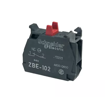 Buy Schneider Electric ZBE-102 Single Contact Block New No Box (LOT OF 16) • 159.99$