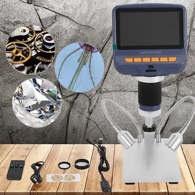 Buy 4.3'' AD106S Andonstar USB Digital Microscope HD Camera For SMD Soldering Repair • 56.14$