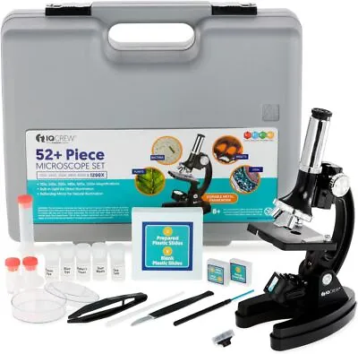 Buy AmScope-Kids M30-ABS-KT2 Starter Microscope Kit, Metal Frame, 120X, Black  • 60.72$