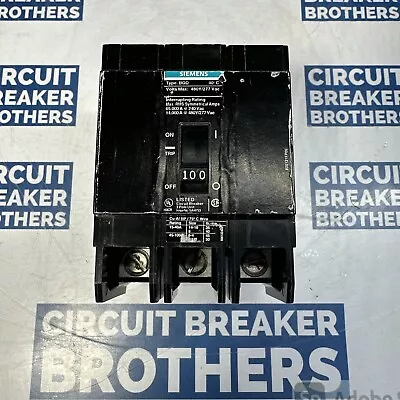 Buy Siemens BQD3100 100 Amp 480/277V 3 Pole Circuit Breaker-Warranty￼(Ship Same Day) • 139.99$