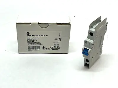 Buy Allen Bradley 1489-M1C060 Ser. D Miniature Circuit Breaker • 23.39$