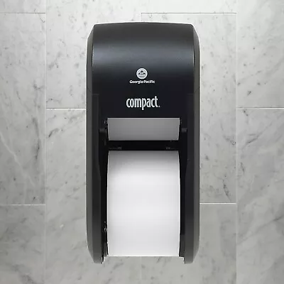 Buy Compact 2-Roll Vertical Coreless High-Capacity Toilet Paper Dispenser By GP PRO • 19.99$